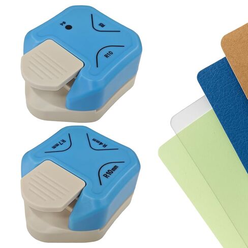 3-in-1 Paper Corner Rounder, Compact and Durable for 5mm、10mm Radiusand and Perforation, Round Corners Cutter Ideal for Card Making,Photo Cutter,Scrapbooking and DIY Projects in Saudi Arabia