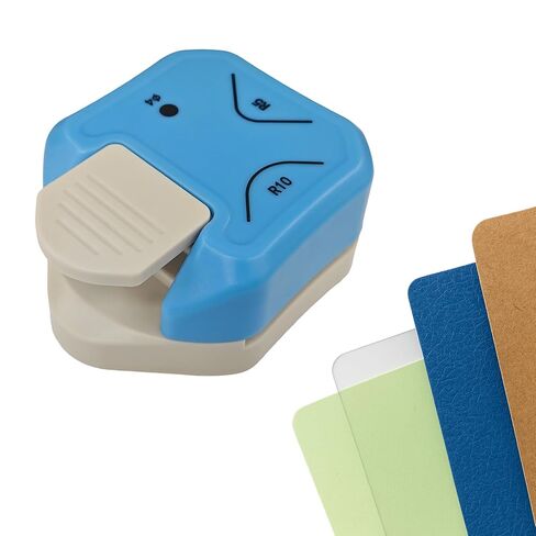 3-in-1 Paper Corner Rounder, Compact and Durable for 5mm、10mm Radiusand and Perforation, Round Corners Cutter Ideal for Card Making,Photo Cutter,Scrapbooking and DIY Projects in Saudi Arabia
