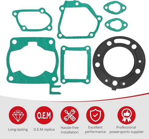 JAVIK Top End Rubuild Kit 54mm الحجم B المكبس لهوندا CR125R 1992-1999 O.E.M # 13110-KZ4-505 in Saudi Arabia