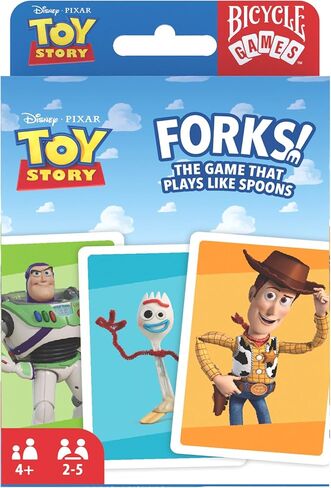 Bicycle Disney and Pixar 3-in-1 Card Games, Old Maid, Go Fish & Memory, Featuring Toy Story, Finding Nemo & Inside Out Characters, Kids Card Games Ages 4+, Family Games for 2-6 Players in Saudi Arabia