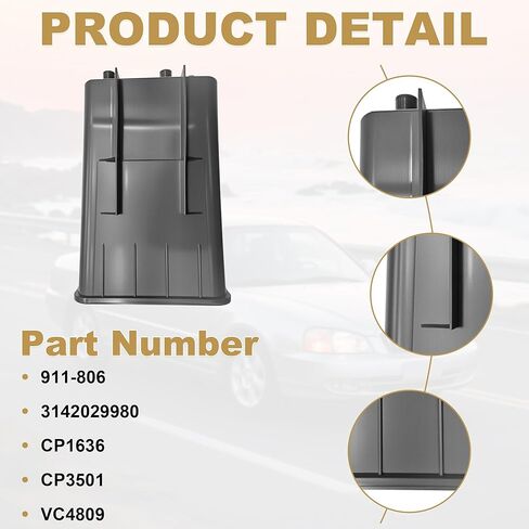 PartsFlow 911-806 Canbor Canister Compatible with Hyundai Elantra 1995-2003, Tiburon1998-2001 Replace OE Number: 911-806, CP1636, CP3501, VC4809, 3142029980 in Saudi Arabia