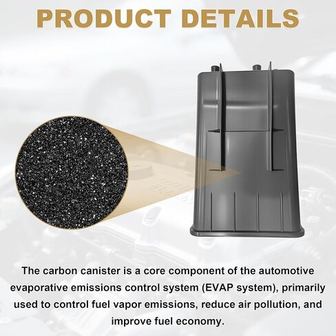 PartsFlow 911-806 Canbor Canister Compatible with Hyundai Elantra 1995-2003, Tiburon1998-2001 Replace OE Number: 911-806, CP1636, CP3501, VC4809, 3142029980 in Saudi Arabia