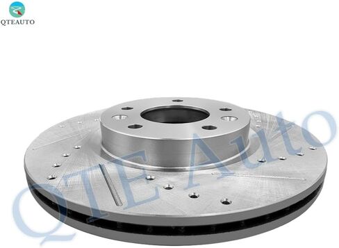 PM Auto Set of 12 Front 299mm-Rear 280mm Drilled Slotted Brake Disc Rotors-Ceramic Brake Pad Kit Replacement For 2006 Lincoln Zephyr in Saudi Arabia