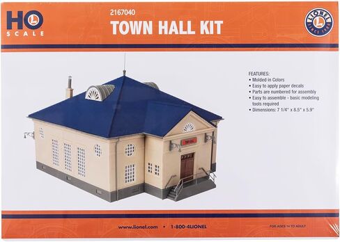 Lionel Town Hall HO Gauge Model Train Building Kit in Saudi Arabia