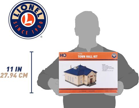 Lionel Town Hall HO Gauge Model Train Building Kit in Saudi Arabia