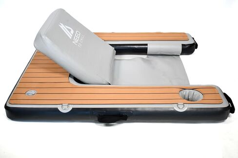 Inflatable Chair – Premium Outdoor Blow Up Seat Lounger for Boating, Beach, Lake, Pool - Includes Pump & Travel Bag - Foldable Water Floating Device for Adults Summer in Saudi Arabia