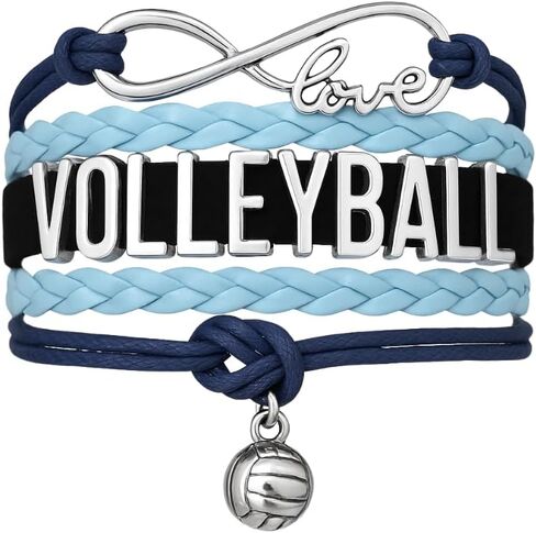 Infinity Collection Volleyball Bracelet- Volleyball Jewelry - Perfect Volleyball Gifts for Players in Kuwait