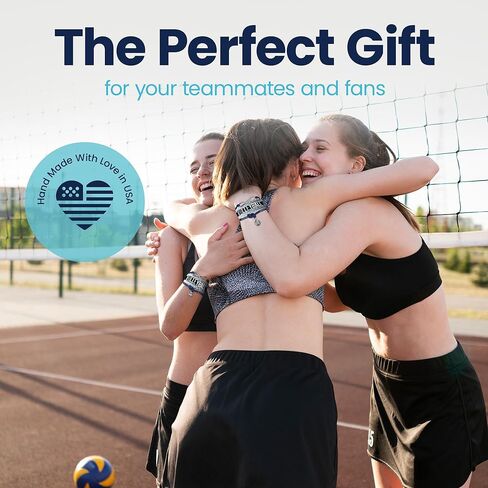 Infinity Collection Volleyball Bracelet- Volleyball Jewelry - Perfect Volleyball Gifts for Players in Kuwait