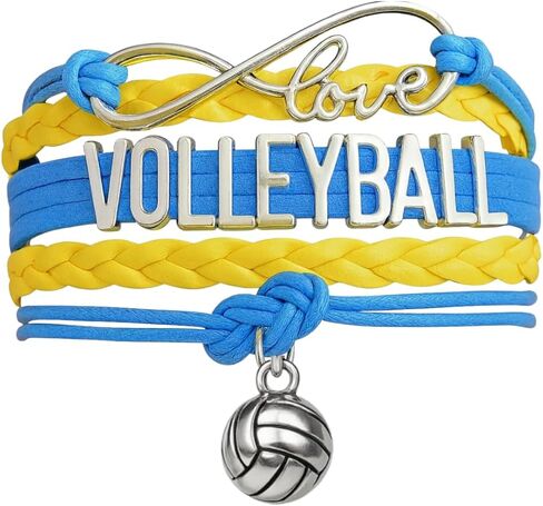 Infinity Collection Volleyball Bracelet- Volleyball Jewelry - Perfect Volleyball Gifts for Players in Saudi Arabia