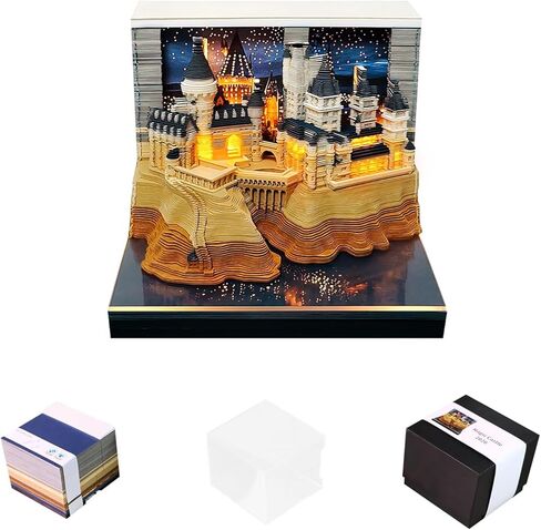 تقويم ثلاثي الأبعاد 2026، تقويم قطعة الوقت 2026، تقويمات ورقية منحوتة ورقية ملاحظات لاصقة، صفقة للاستخدام طويل الأمد كديكور مكتب، أو هدية عطلة مدروسة للأصدقاء والعائلة (شجرة ملونة) in Kuwait