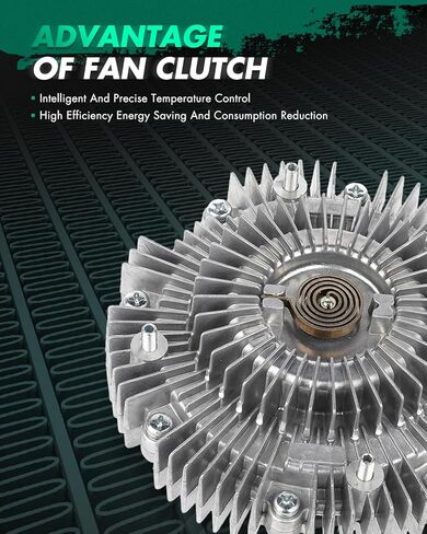 SCITOO Fan Clutch Electric Cooling Fan Parts Compatible with 2003-2004 GX470 2003-2004 4Runner 2001-2004 Sequoia 2003-2004 Tundra in Saudi Arabia
