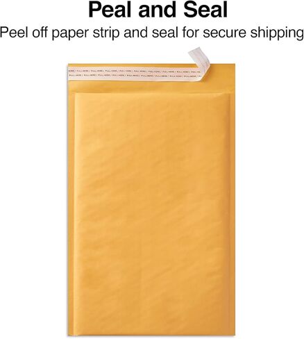 Staples 1938243 Kraft Bubble Mailer 6-Inch X 10-Inch #0 250/Pack (28981) in Saudi Arabia