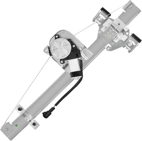 منظم نافذة الطاقة الجانبي للسائق الخلفي مع محرك (2 دبابيس) مناسب لـ 2007-2013 شيفروليه سيلفرادو/جي إم سي سييرا 1500 2500HD 3500HD, 741-388 in Kuwait