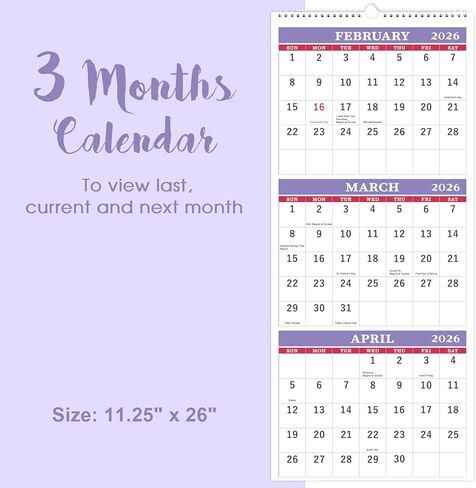2024 Wall Calendar - Large 2-Month Calendar 2024 Display (Folded in a Month), 2024 Calendar, Jan 2024 - Jan 2025, 14.7" x 22.3", Wall Calendar 2024 in Saudi Arabia
