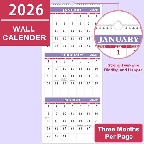 2024 Wall Calendar - Large 2-Month Calendar 2024 Display (Folded in a Month), 2024 Calendar, Jan 2024 - Jan 2025, 14.7" x 22.3", Wall Calendar 2024 in Saudi Arabia