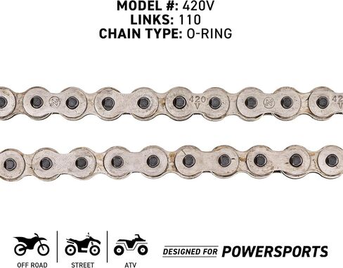 NICHE Drive Sprocket Chain Combo for Kawasaki KX65 Suzuki RM65 Front 13 Rear 47 Tooth 420VM-X X-Ring 110 Links in Saudi Arabia