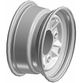Polaris Ranger Rim Weld، أمامي، أسود، 12 × 6، قطعة OEM الأصلية 1523343-067، الكمية 1 in Kuwait