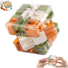 Large 3D Labyrinth Cube Puzzle - Engaging Brain Teaser Toy, 3D Maze Cube, Brain Training Puzzle, Improve Spatial Recognition and Cultivate Logical Thinking in Saudi Arabia