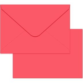 A6 Envelopes 100 Pack White 4x6 V Flap Invitation Envelopes for Office, Greeting Card, Wedding, Graduation, Baby Shower, Parties, Invitations 4.75 "x 6.5"(White, A6) in Kuwait