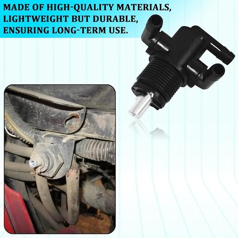 Petcock Fuel Shutoff Valve for Polaris, 3 Way Fuel Tank Petcock Shut Off Valves Switch with Screw Nut Knob Kit Replacement 5432559 7052161 for Polaris Twin Magnum Trail Boss Sportsman(Black) in Saudi Arabia