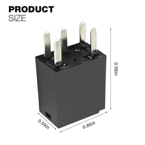 4 Pcs G8V-RH-1C7T-R-DC12 5 Pin Power Relay, 12VDC Multi Purpose Auto Fuel Pump Relay, Electromechanical Relays for High-Performance Electrical Systems in Saudi Arabia