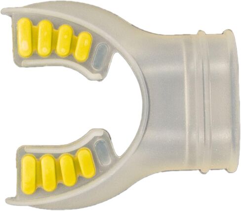 Scuba Choice Scuba Diving Ultra Clear Silicone Mouthpiece with Color Tab & Regulator Tie Pink in Saudi Arabia