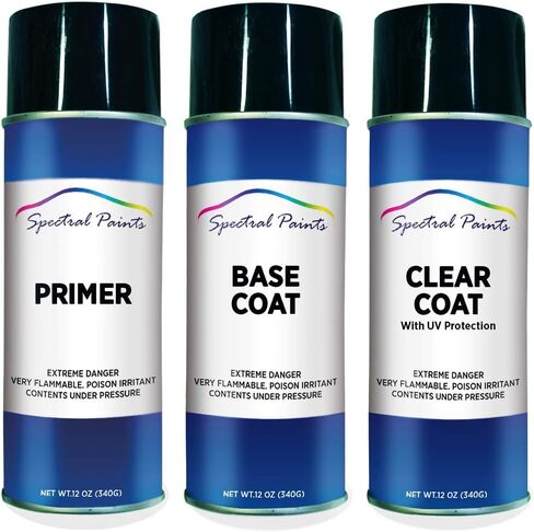 Spectral Paints Compatible/Replacement for Subaru 18L Java Black Pearl - Aerosol Touch-Up Spray Paint in Kuwait