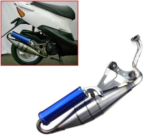 ماسورة عادم الدراجة النارية لـ DIO ZX 50 ZX50 AF34 AF35 للحمى ZX50 ZX 50 KCA SA10AL,ZX50 حديد مستقيم in Kuwait