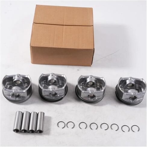 4 قطعة مجموعة المكابس والخواتم Φ82mm STD 2710305017 2710300324 متوافق مع بنز W204 W212 C200 C250 E250 CGI 1.8T أجزاء محرك السيارة in Kuwait