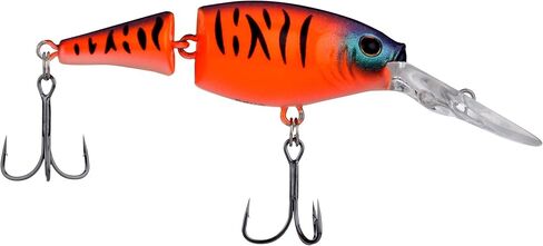 Berkley Flicker Shad Jointed Fishing Lure, Slick Smelt, 1/3 oz, 2 3/4in | 7cm Crankbaits, Size, Profile and Dive Depth Imitates Real Shad, Equipped with Fusion19 Hook in Saudi Arabia
