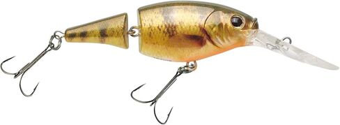 Berkley Flicker Shad Jointed Fishing Lure, Slick Smelt, 1/3 oz, 2 3/4in | 7cm Crankbaits, Size, Profile and Dive Depth Imitates Real Shad, Equipped with Fusion19 Hook in Saudi Arabia