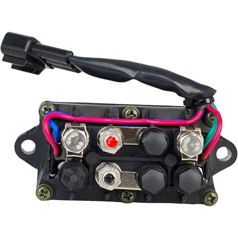 مرحل الملف اللولبي 12 فولت 6AW-81950-00-00 متوافق مع Yamaha Marine 200-350HP F FL 150 250 175 200 225 300 350 HP 200HP 225HP 250HP 300HP 350HP 240-22239 محرك خارجي قوة 4 السكتة الدماغية in Saudi Arabia