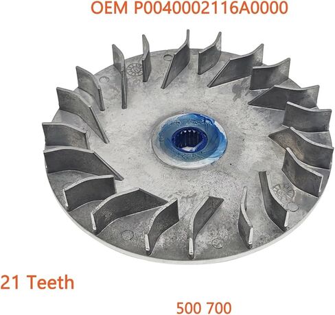 CVT DRIVE PULLEY HALF FIXED Compatible with 500-700 ATV UTV OEM P0040002116A0000 spare parts in Saudi Arabia
