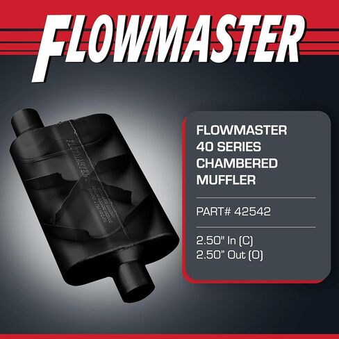Flowmaster 425403 40 Series Chambered Muffler in Kuwait