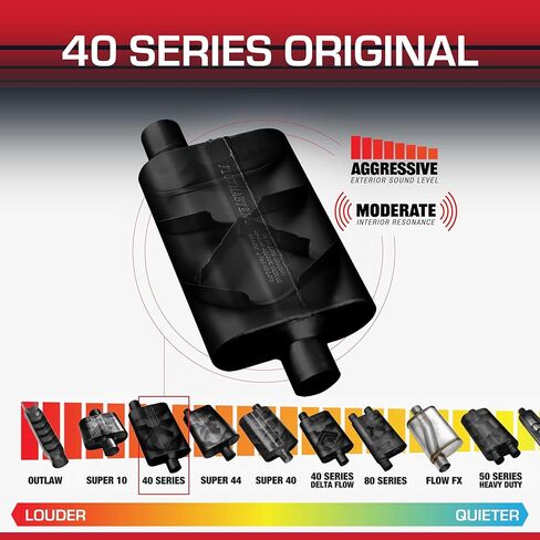 Flowmaster 425403 40 Series Chambered Muffler in Kuwait