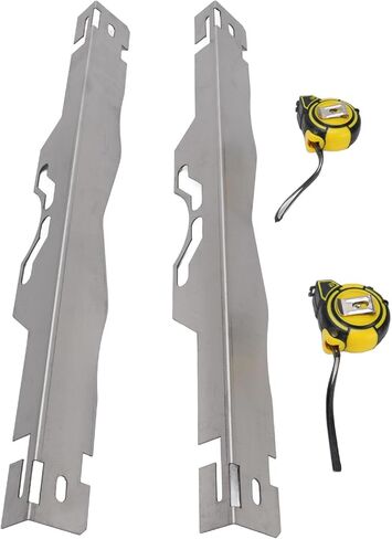 Walfront Heavy Duty Vehicle Alignment Tool Set with Dual Tape Measures for Accurate Wheel Measurement for Truck SUV ATV UTV Motorcycle in Saudi Arabia