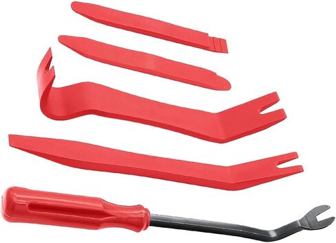 5 Pcs Car Trim Removal Tool Kit Upholstery Tools, Auto Clip Removal Pry Tool for Door Dash Dashboard Panel Fastener Remover in Saudi Arabia