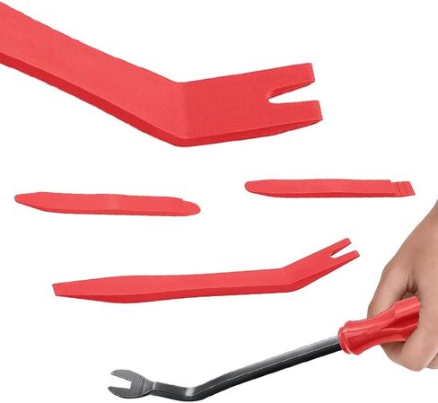 5 Pcs Car Trim Removal Tool Kit Upholstery Tools, Auto Clip Removal Pry Tool for Door Dash Dashboard Panel Fastener Remover in Saudi Arabia