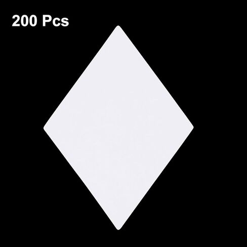 HARFINGTON 200 Count Diamond Paper Piecing Paper for Quilting, 1.5-Inch 72 Degree Rhombus English Paper Piecing Template, Foundation Paper Pieces Patchwork Supplies for Sewing DIY Craft in Kuwait
