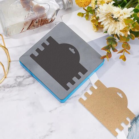 SUPERDANT Two Types Card Packs Leather Die Wooden Die Cutter Leathers Cutting Dies DIY Art Crafts Leathers Dies Cutter for Men Women Leather Making for Handmade Lover Gifts in Saudi Arabia