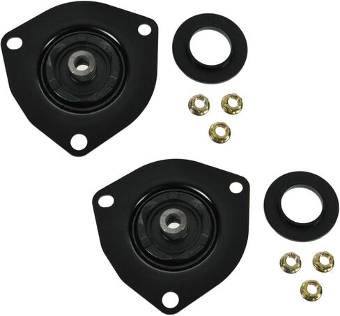 TRQ Front Upper Strut Mount Set Compatible with 2003-2008 Infiniti FX35 FX45 2000-2001 I30 2002-2004 I35 1990-1996 Q45 2002-2006 Nissan Altima 2000-2008 Maxima 2003-2007 Murano 2004-2009 Quest in Saudi Arabia