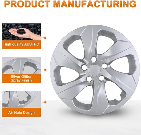 Nilight غطاء العجلة Hubcaps 19 بوصة لملحقات Tesla Model Y 2021 2022 2023 2024 Tesla Model Y 19 بوصة قبعات المحور مجموعة من 4 أغطية عجلات حامية بديلة بخطوط متعددة المتحدث نمط أسود غير لامع in Saudi Arabia