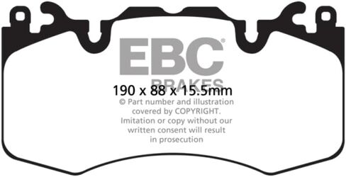 فرامل EBC Yellowstuff 4000 Series Street DP42064R لتناسب LAND ROVER in Kuwait