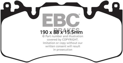 فرامل EBC Yellowstuff 4000 Series Street DP42064R لتناسب LAND ROVER in Kuwait