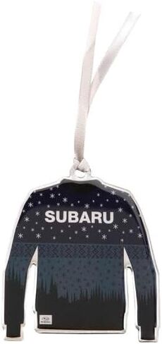 سوبارو الرسمية عيد الميلاد سترة شجرة زخرفة عطلة عيد الميلاد هدية صندوق ليجاسي صعود فورستر امبريزا WRX Sti Outback Crosstrek Solterra in Kuwait