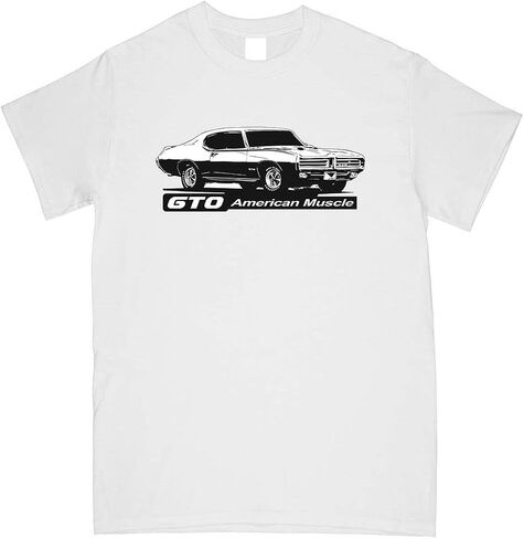 تي شيرت Aggressive Thread 1969 Pontiac GTO القاضي in Saudi Arabia
