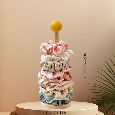 Bracelets Jewelry Display Organizer, 1Pcs Scrunchie Holder Stand for Women Modern Storage Hair Accessories in Saudi Arabia