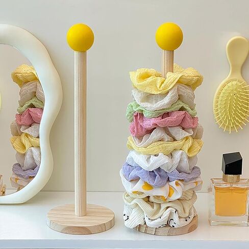 Bracelets Jewelry Display Organizer, 1Pcs Scrunchie Holder Stand for Women Modern Storage Hair Accessories in Saudi Arabia