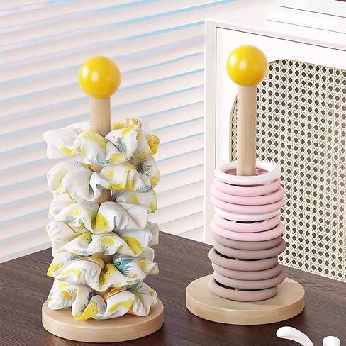 Bracelets Jewelry Display Organizer, 1Pcs Scrunchie Holder Stand for Women Modern Storage Hair Accessories in Saudi Arabia