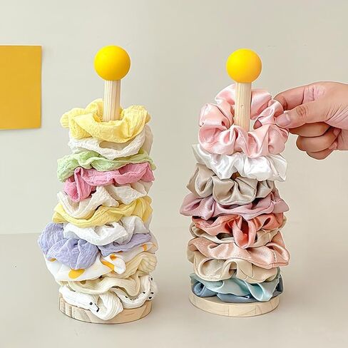 Bracelets Jewelry Display Organizer, 1Pcs Scrunchie Holder Stand for Women Modern Storage Hair Accessories in Saudi Arabia